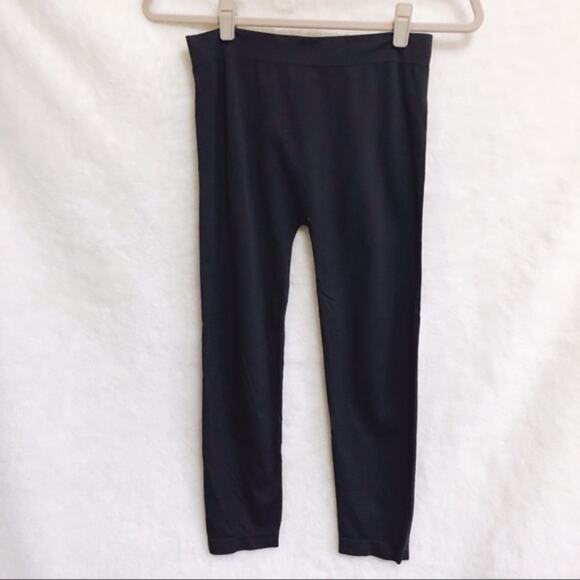 Forever 21 Dark Gray Thin Stretchy Crop Legging - Picture 1 of 8